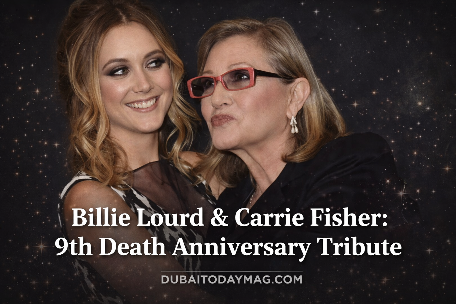 Billie Lourd Carrie Fisher: 9th Death Anniversary Tribute
