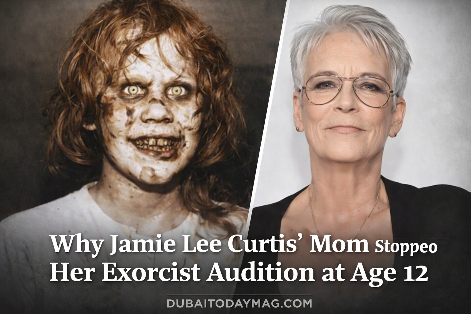 Jamie Lee Curtis discussing why she didn't audition for The Exorcist