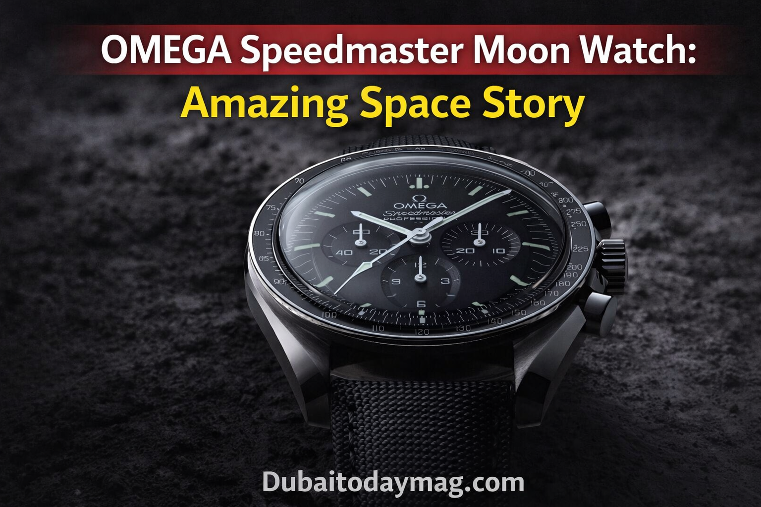 OMEGA Speedmaster Moon Watch worn by astronaut Buzz Aldrin during Apollo 11 Moon landing mission